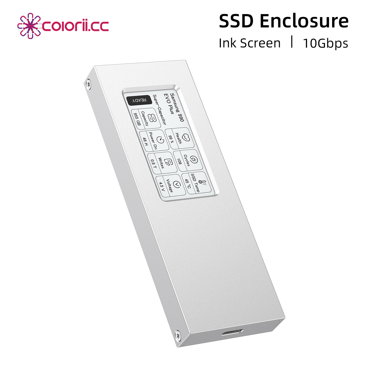 Portable Ssd Enclosure - Gabinete para SSD M.2 NVMe com