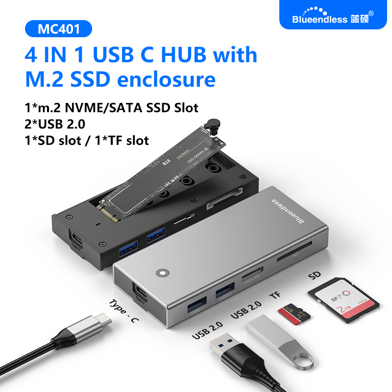 Estação de Docagem Blueendless - Portable Ssd Enclosure avaliação e preço