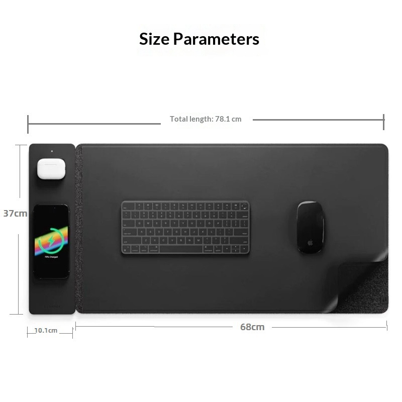 Mouse Pad Magnético de Carrega - Mouse Charging Pad avaliação e preço