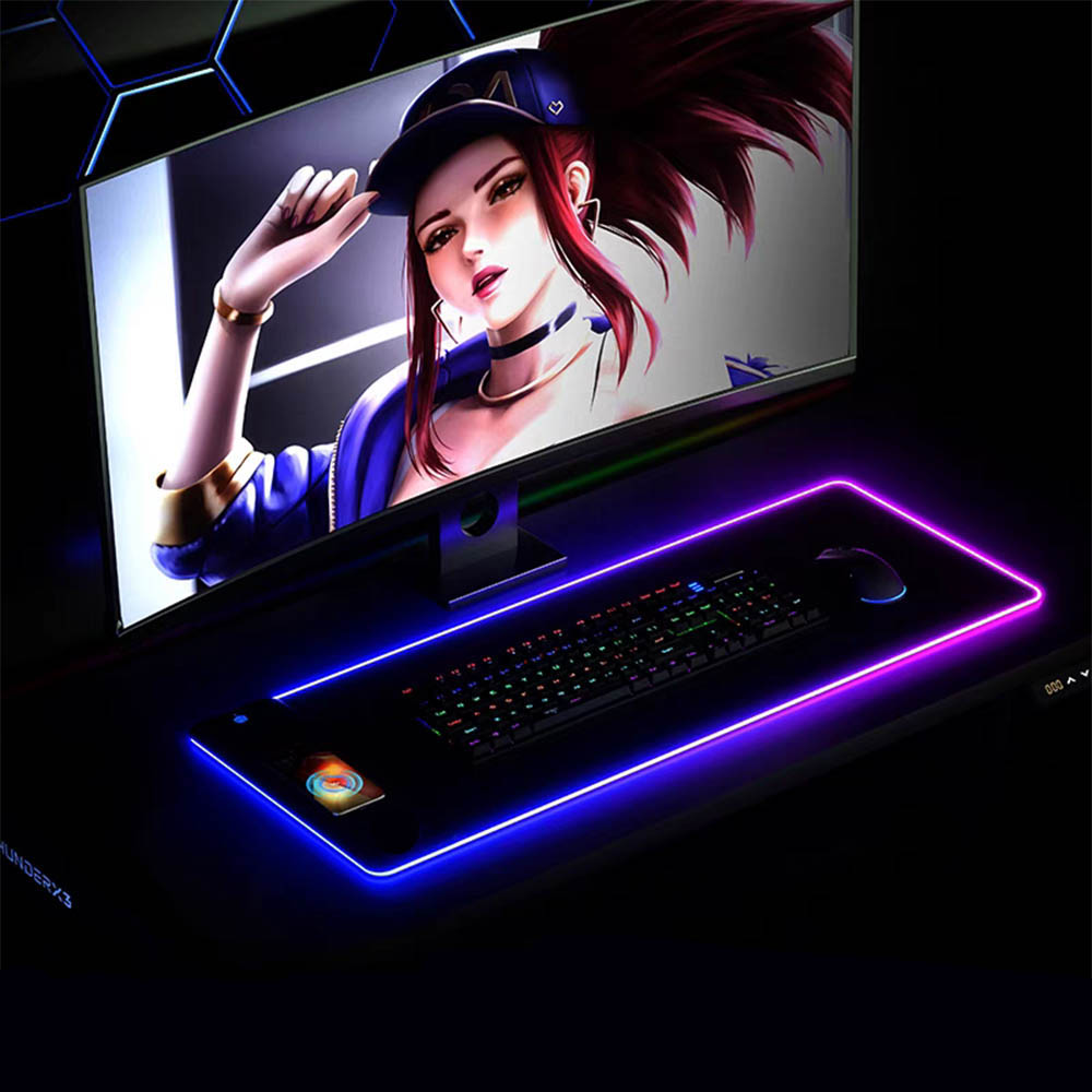 Mouse pad RGB com carregador s - Mouse Charging Pad avaliação e preço