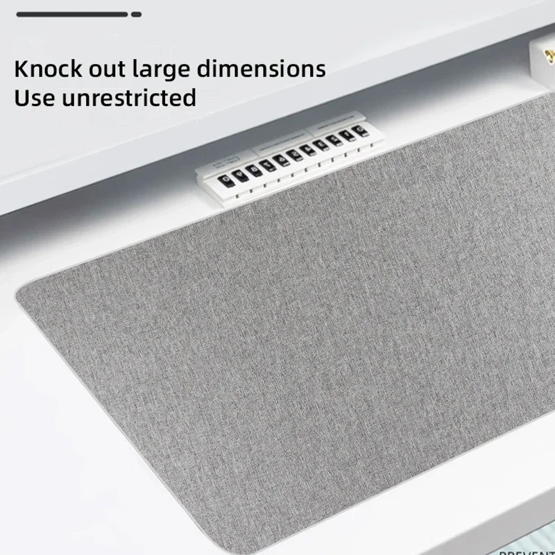 Mouse Pad XXL de Algodão e Lin - Mouse Charging Pad avaliação e preço